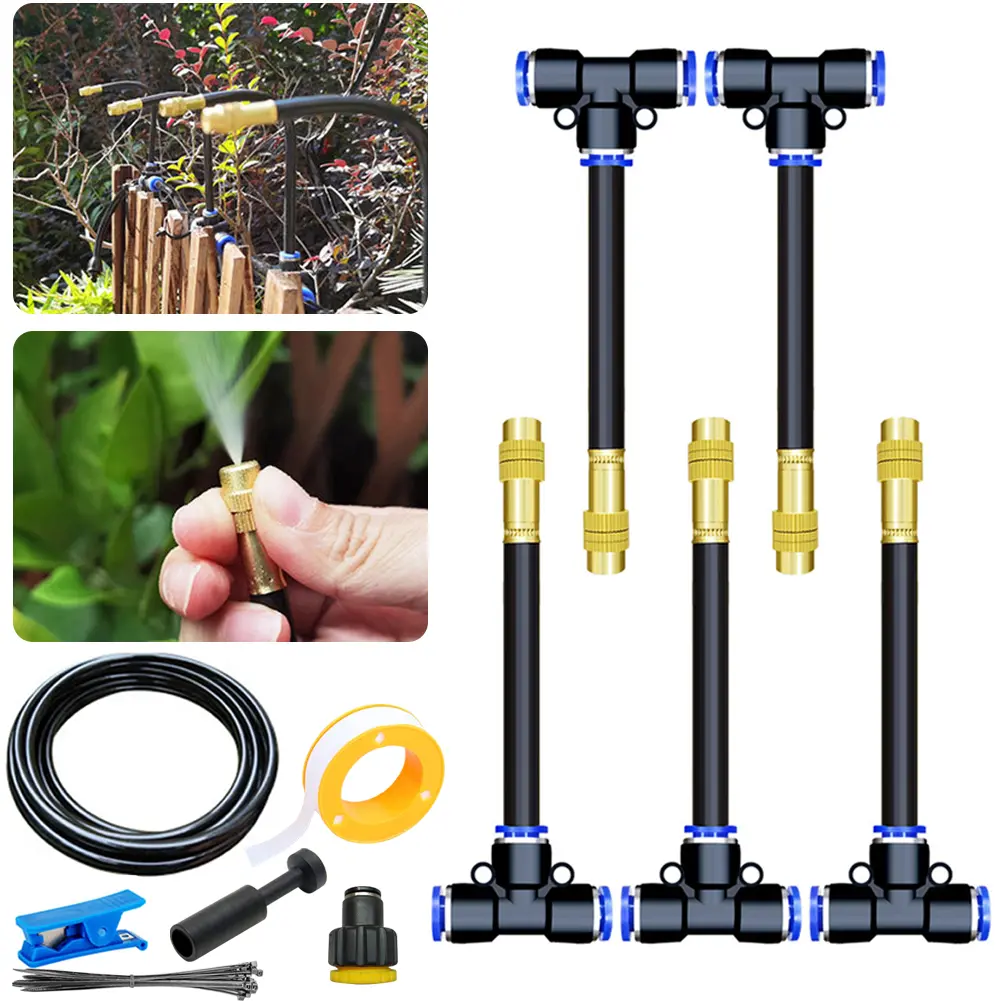 Automatic Irrigation System Free Bending Garden Watering System System Mist Lawn Sprinkler for Landscape Flower Bed