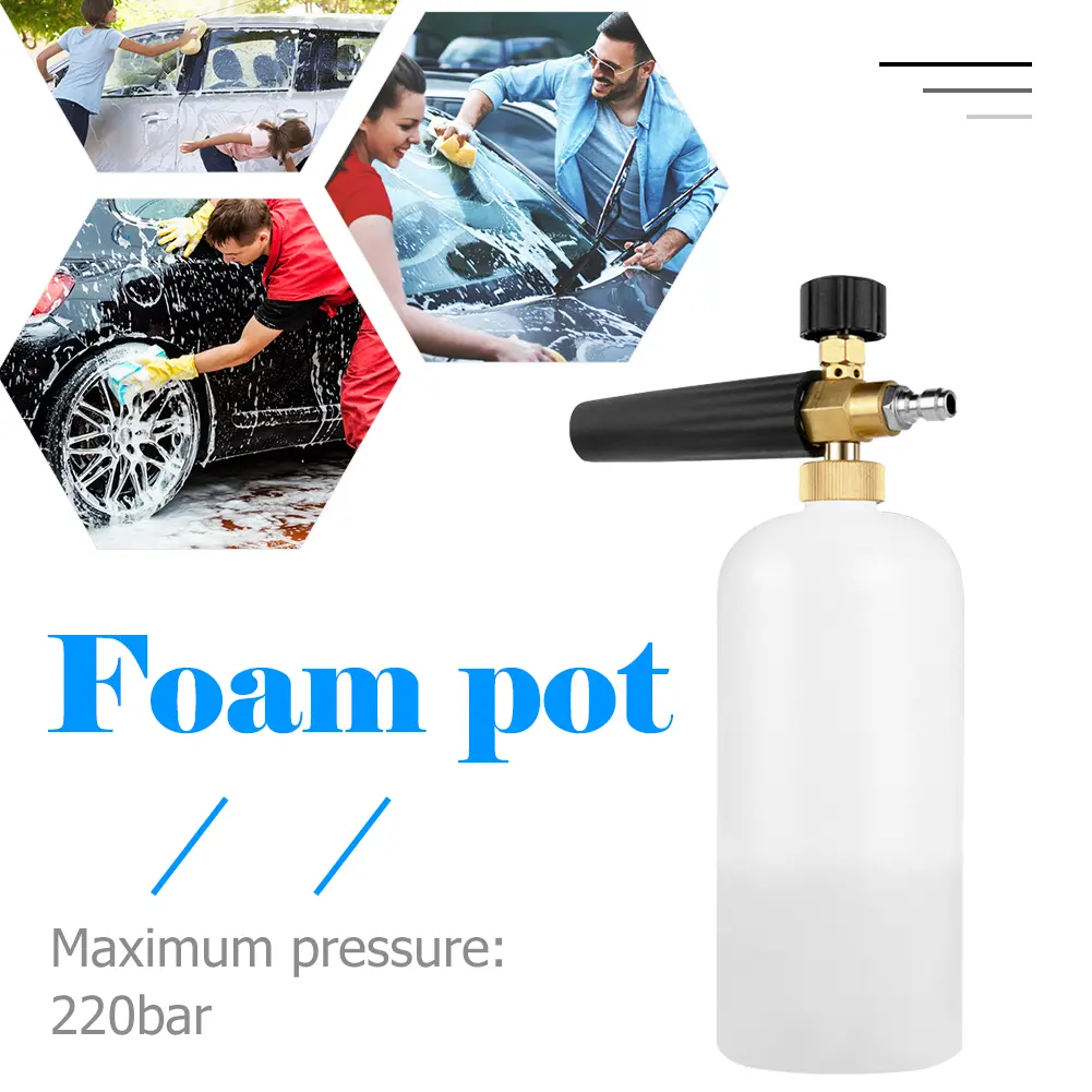 Portable High Pressure Foam Pot Universal Car Foam Washer Car Washing Foam Spray for Car Truck Motorcycle