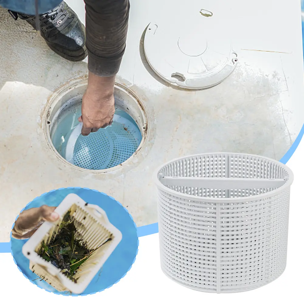 Pool Skimmer Basket for Inground Pool Swimming Pool Skimmer Basket Replacement for Hayward Swimming Pool Skimmer SPX1082
