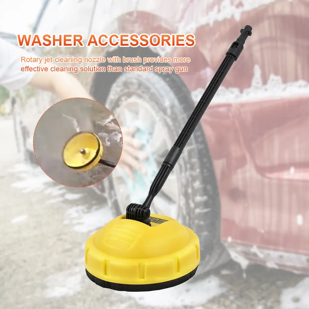 Pressure Washer Surface Cleaner Attachment Replacement High-pressure Washer Accessories Car Washer for Karcher K1-K7