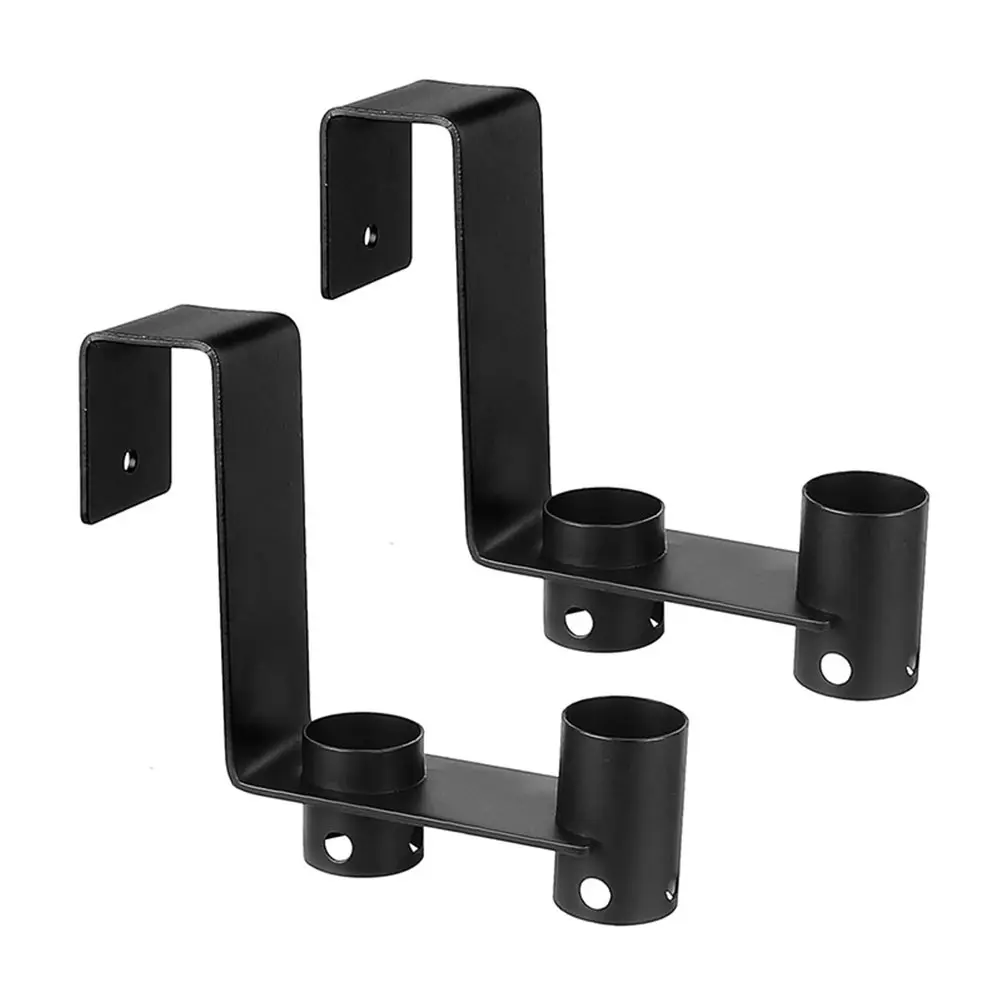 2Pcs Hanging Pool Fence Hooks Multifunctional Pool Fence Storage Rack Pool Cleaning Tool Organizer for Skimmer Net Vacuum Head