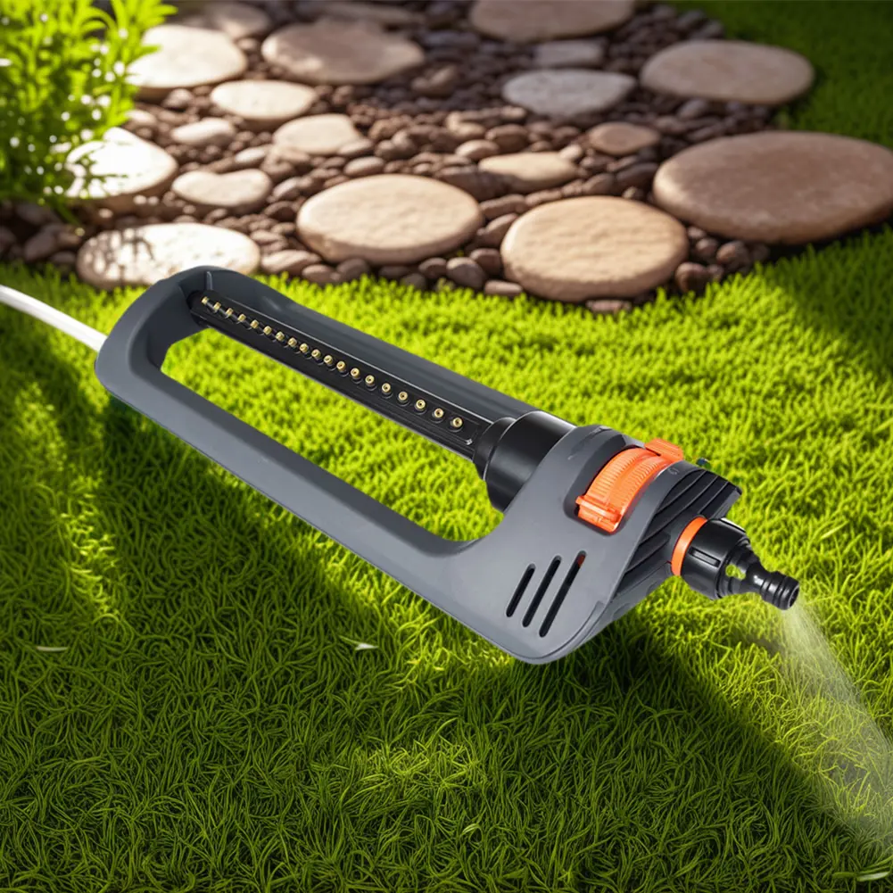 Lawn Swing Sprinkler Automatic 4 Mode 19 Nozzle Garden Sprayer Watering Agriculture Watering Garden Irrigation Sprinkler System