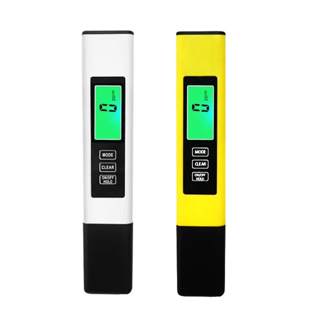 4 in 1 Digital Water Tester TDS Meter Backlit LCD Display TDS EC & Temperature(°C °F) Meter for Pools Drinking Water Aquariums