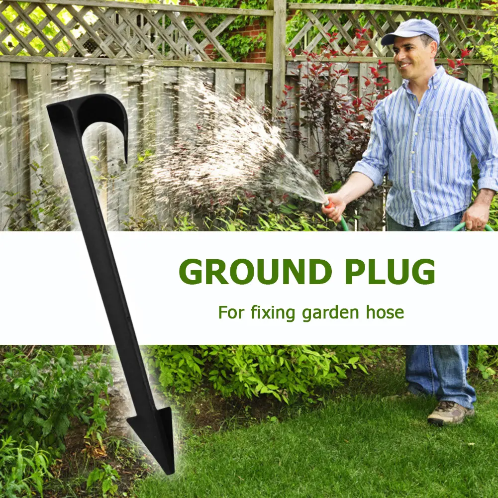100-200PCS Garden Irrigation Hose Anchors 16mm Fixed Stakes for Hose Drip Irrigation Garden Watering Dripper Sprinkler Bracket