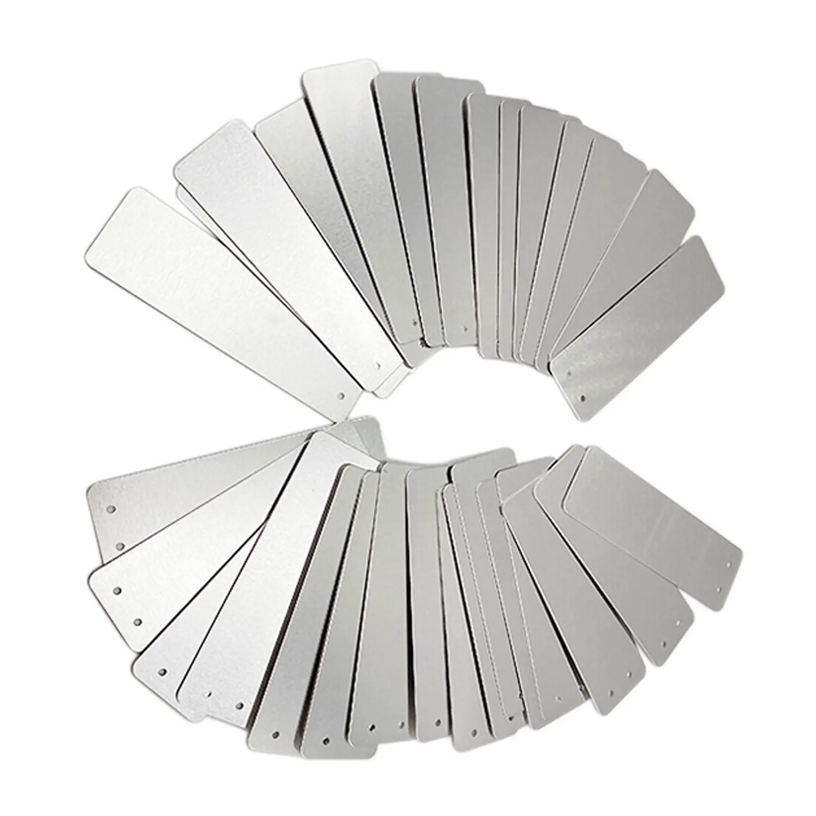 100Pcs Aluminum Plant Label with Metal Wires Plant Name Marker Waterproof UV Resistant for Outdoor Garden Trees Record