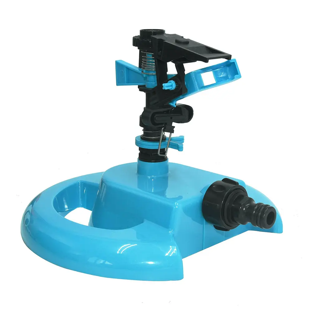 360 Degree Rotary Sprinkler Adjustable Automatic Rotating Sprinklers Large Coverage Area Water Sprinkler Water-saving for Lawn