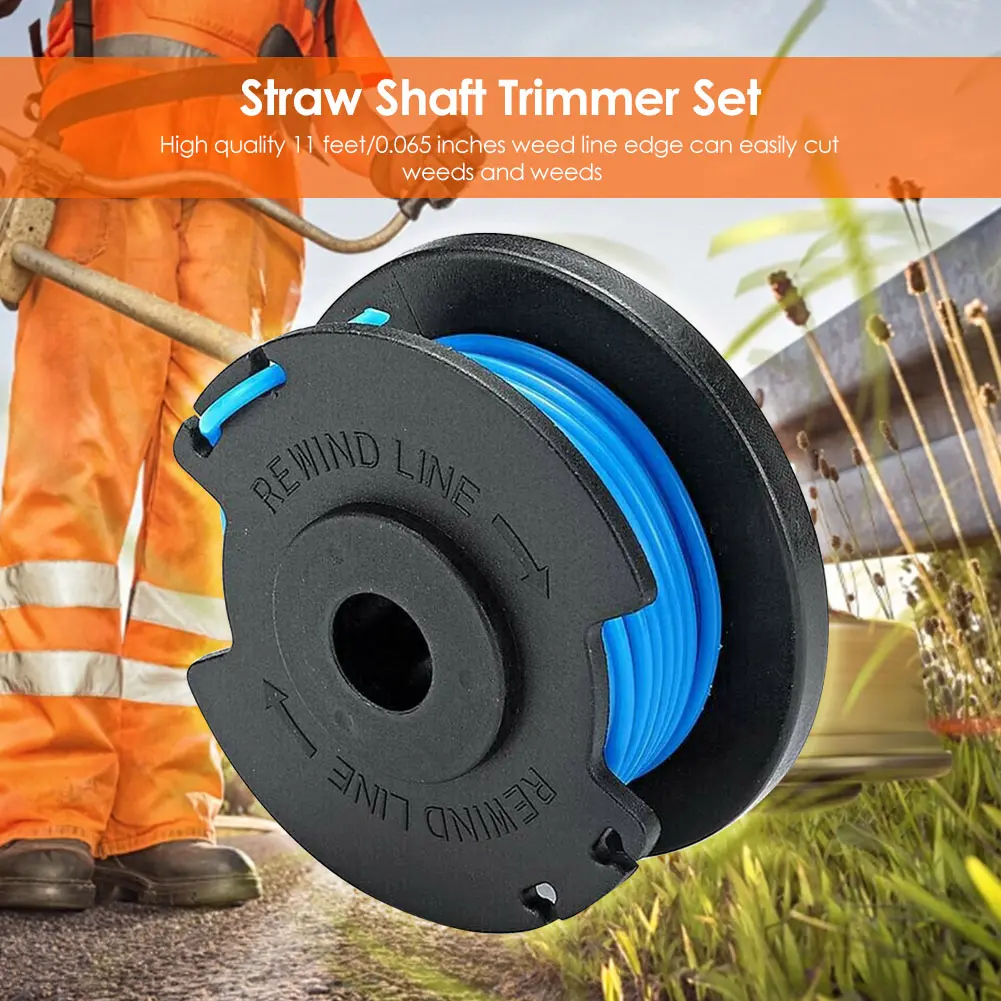 3pcs Plastic Brush Cutter Trimmer Heads for Ryobi One+ AC14RL3A Strimmer Grass Weeds Trimming Heads Garden Tool Parts