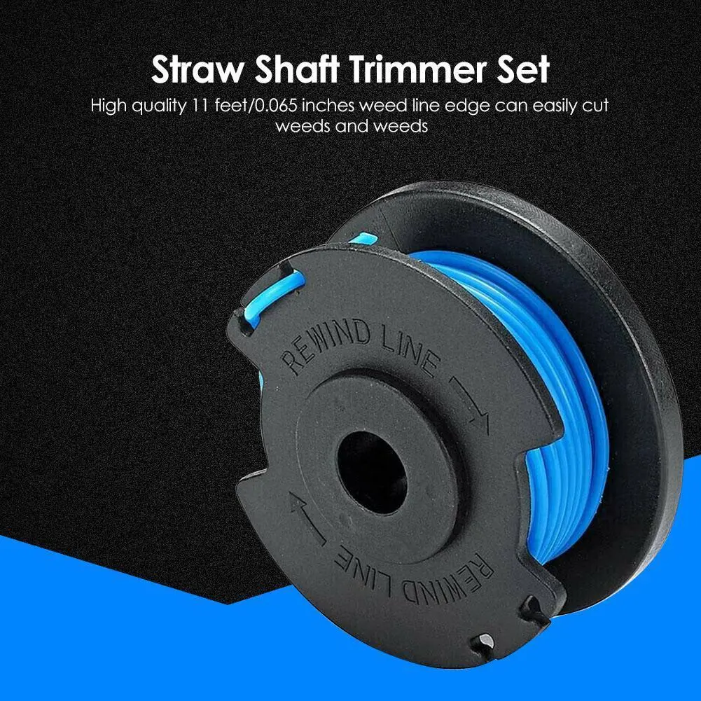 3pcs Plastic Brush Cutter Trimmer Heads for Ryobi One+ AC14RL3A Strimmer Grass Weeds Trimming Heads Garden Tool Parts