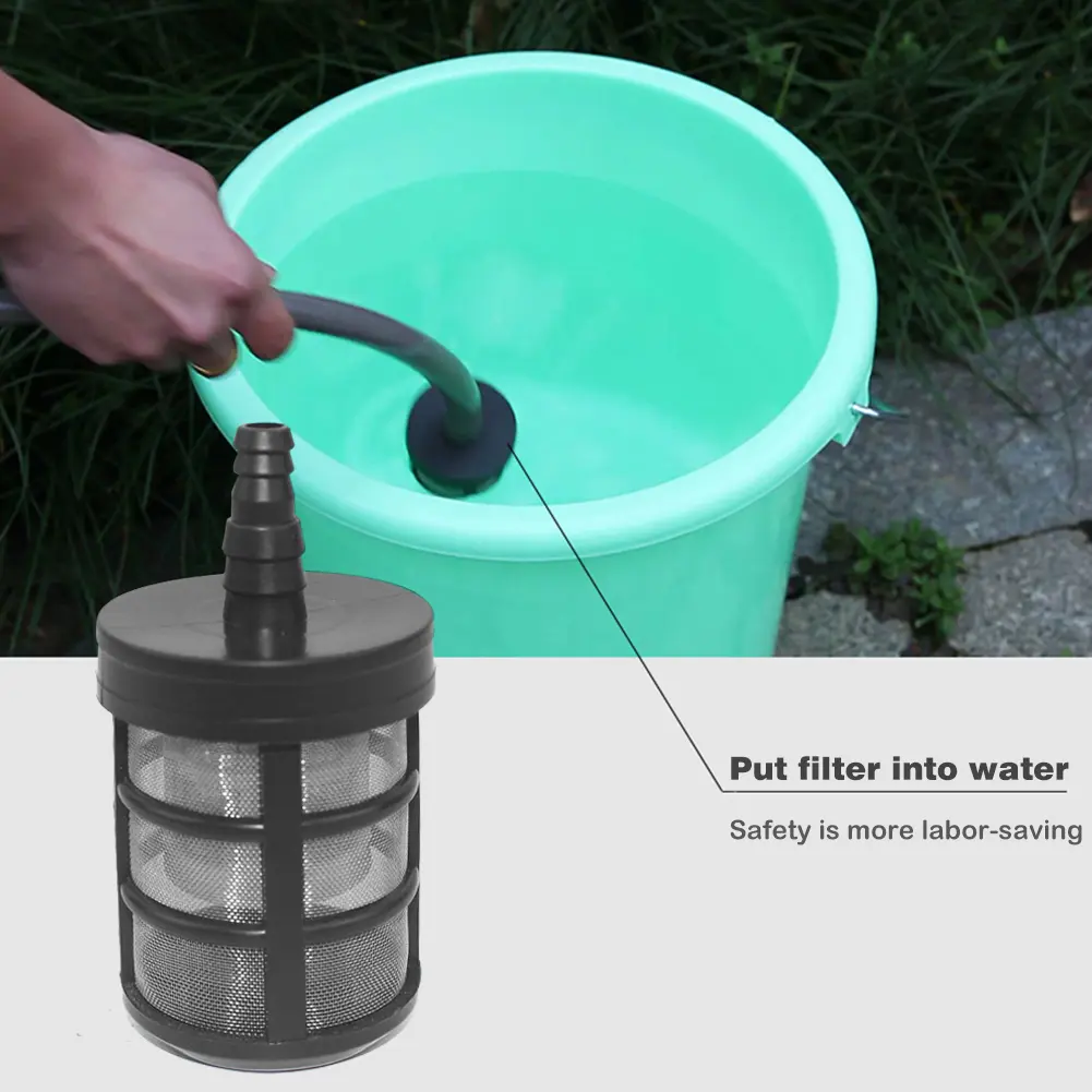 3-10PCS 9-13mm Hose Drip Irrigation Filter Metal Mesh Mesh Garden Agriculture Irrigation Filter Watering Pipe Fittings Accessory