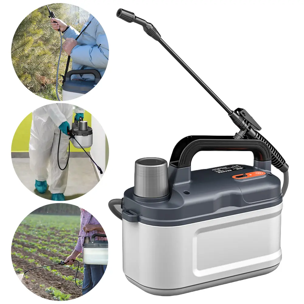 4L Electric Sprayer Built-in 2000mAh Rechargeable Battery Garden Sprayer Battery Powered Sprayer Portable Water Sprayer