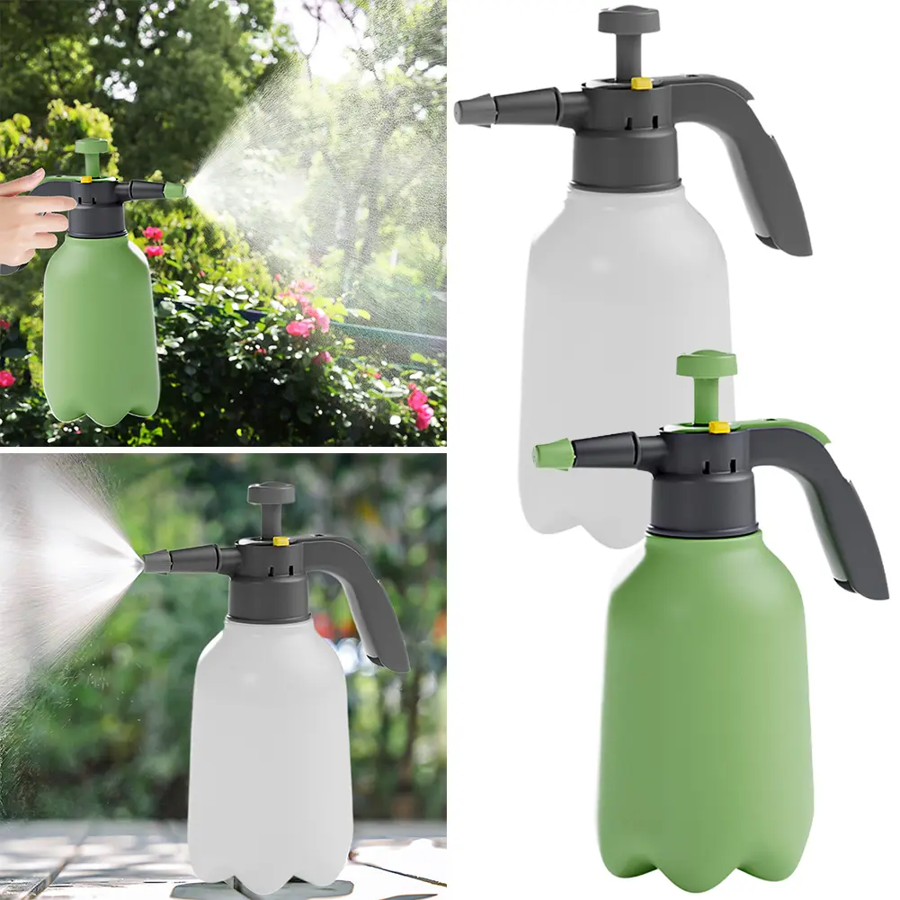 2L Air Compression Garden Sprayer Sprinkler Hand Pressure Water Sprayer Gardening Watering Can for Watering Flowers Plant