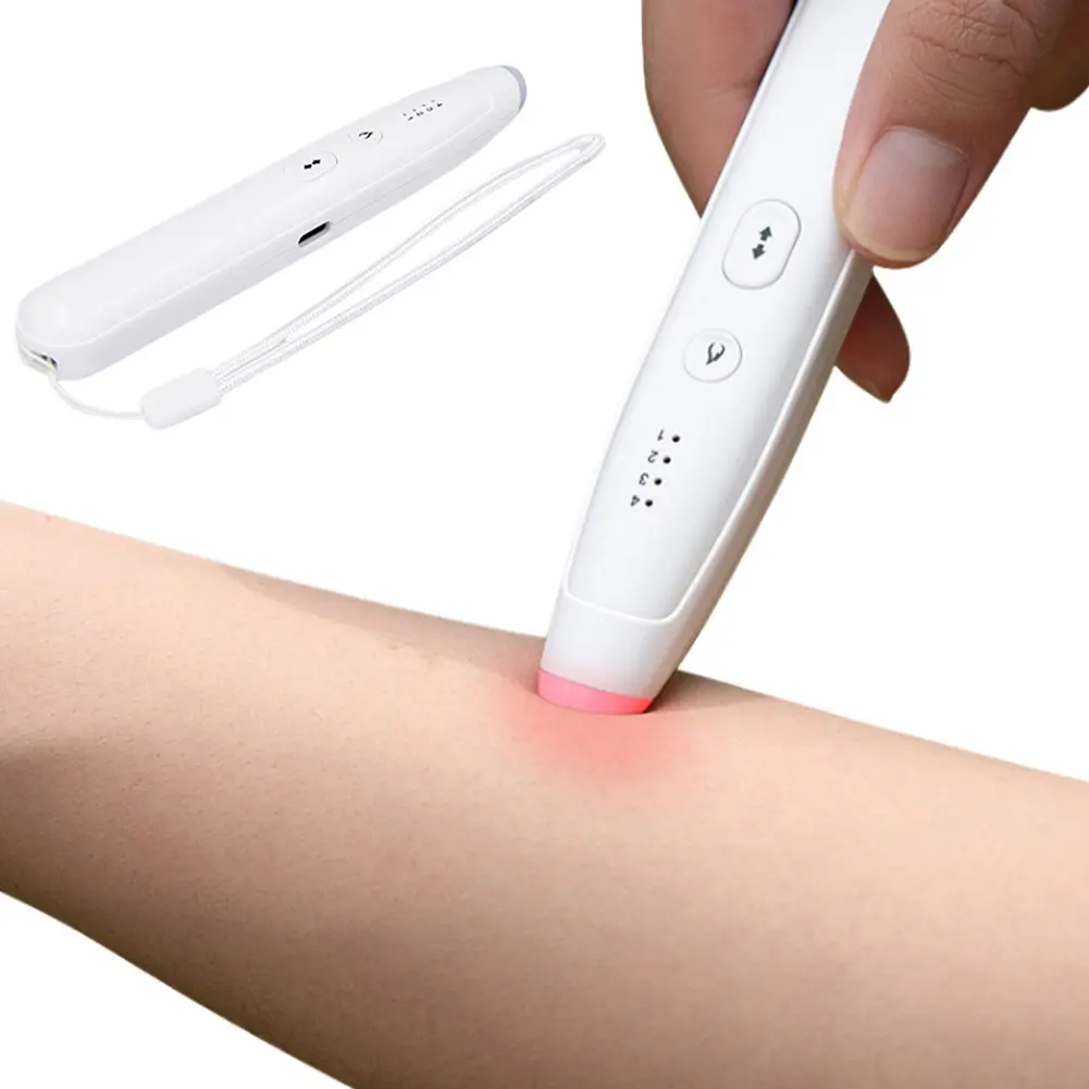 Electronic Anti Itch Pen Rechargeable Insect Bite Relieve Itching Pen After Bite Itch Away Pen for Mosquito Bite Summer Outdoor