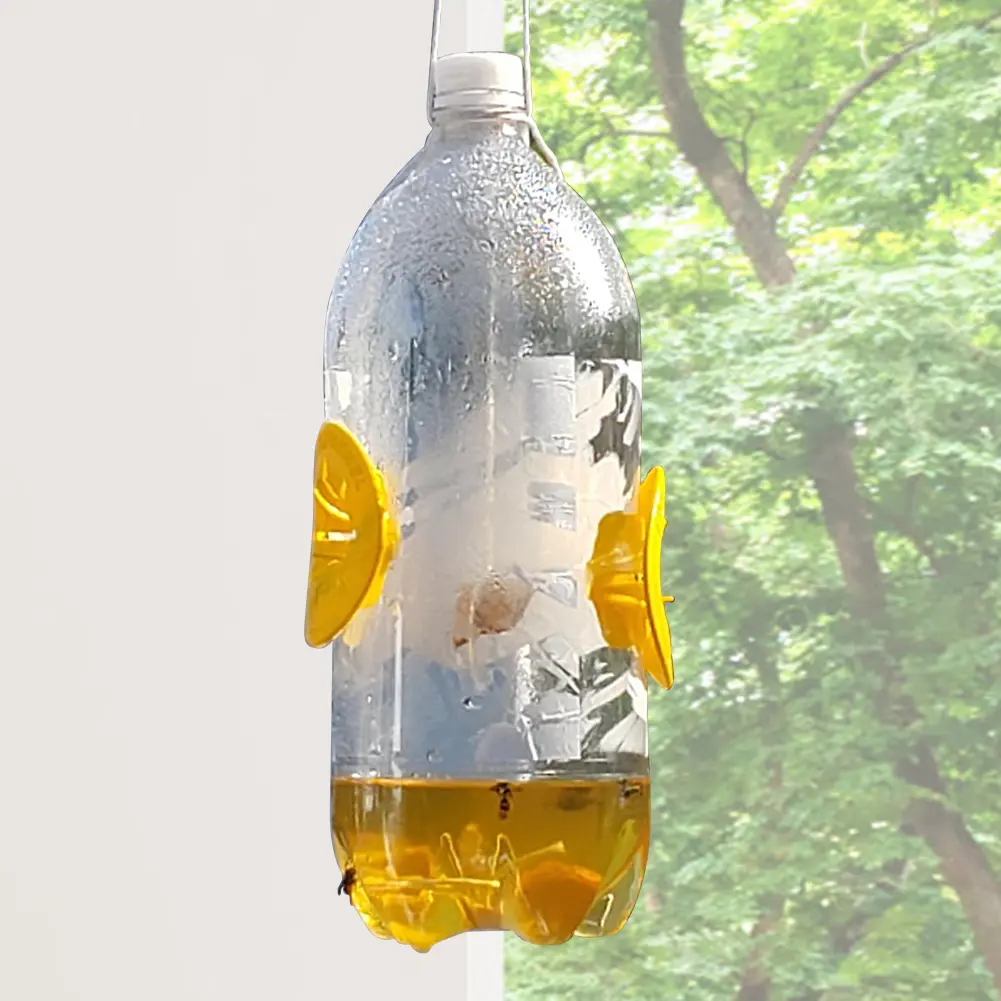 20-50PCS Bee Wasp Trap Catcher Outdoor Flying Insects Funnel Trap Bee Hornet Catcher Garden Outdoor Hanging Pest Control Tools
