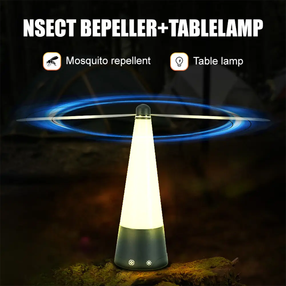 Fly Deterrent Keep Flies Away Fly Repellent Fan with Holographic Blades Food Spinning Fan for Outdoor Dining Parties Restaurants
