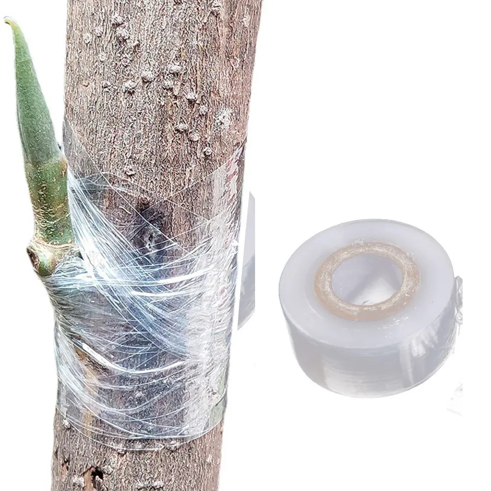 4-10PCS PE Flexible Grafting Tape Film Self-adhesive Garden Tree Roll Tape to Graft Tree Plants Graft Stretchable Width 3CMx120M