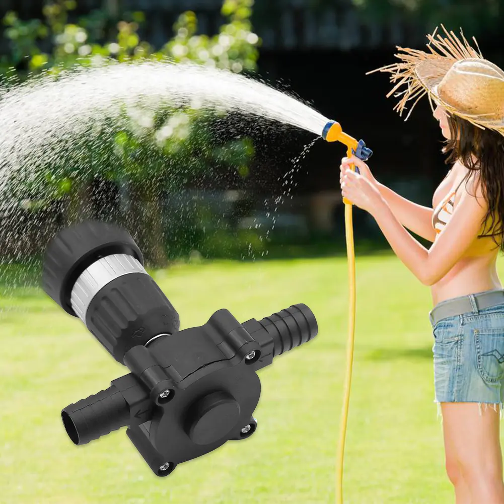 2-5PCS Household Portable Electric Drill Pump Diesel Oil Fluid Water Pump Mini Hand Self-priming Liquid Transfer Pumps Tools