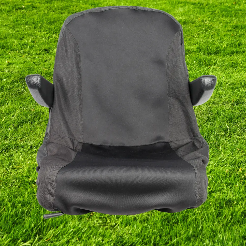 Riding Lawn Mower Seat Cover Waterproof Padded Comfort Pad 600D Polyester Oxford Weatherproof Tractor Seat Cover