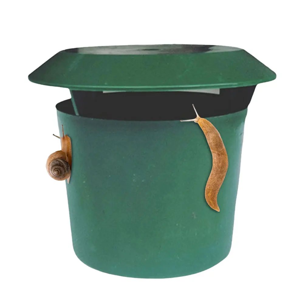 4-20PCS Garden Farm Protector Slug House Pests Reject Animal Pest Repeller Snail Trap Catcher Garden Gintrap Tools Snail Cage