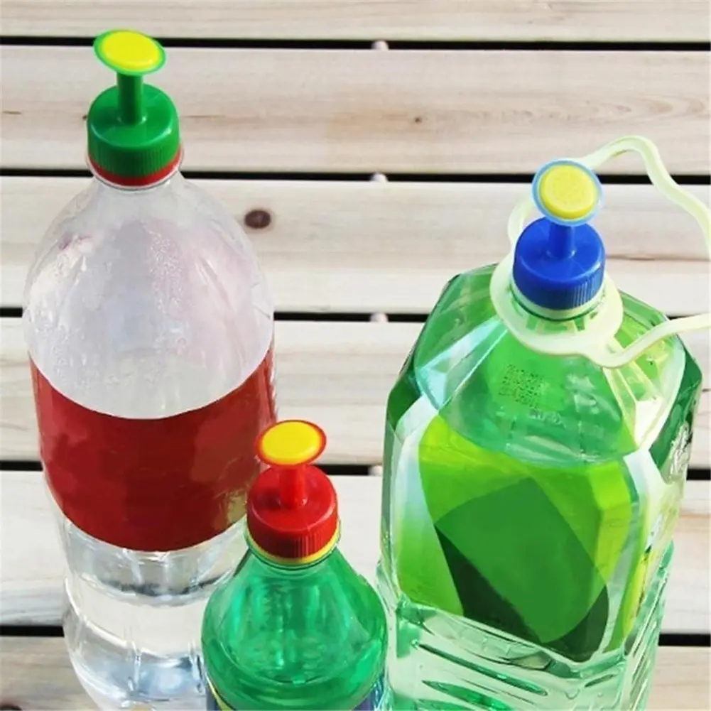 15-50PCS Easy to install Plastic Watering Nozzl Small Lightweight Watering Can Head Bottle Cap Design Flower Watering Nozzle