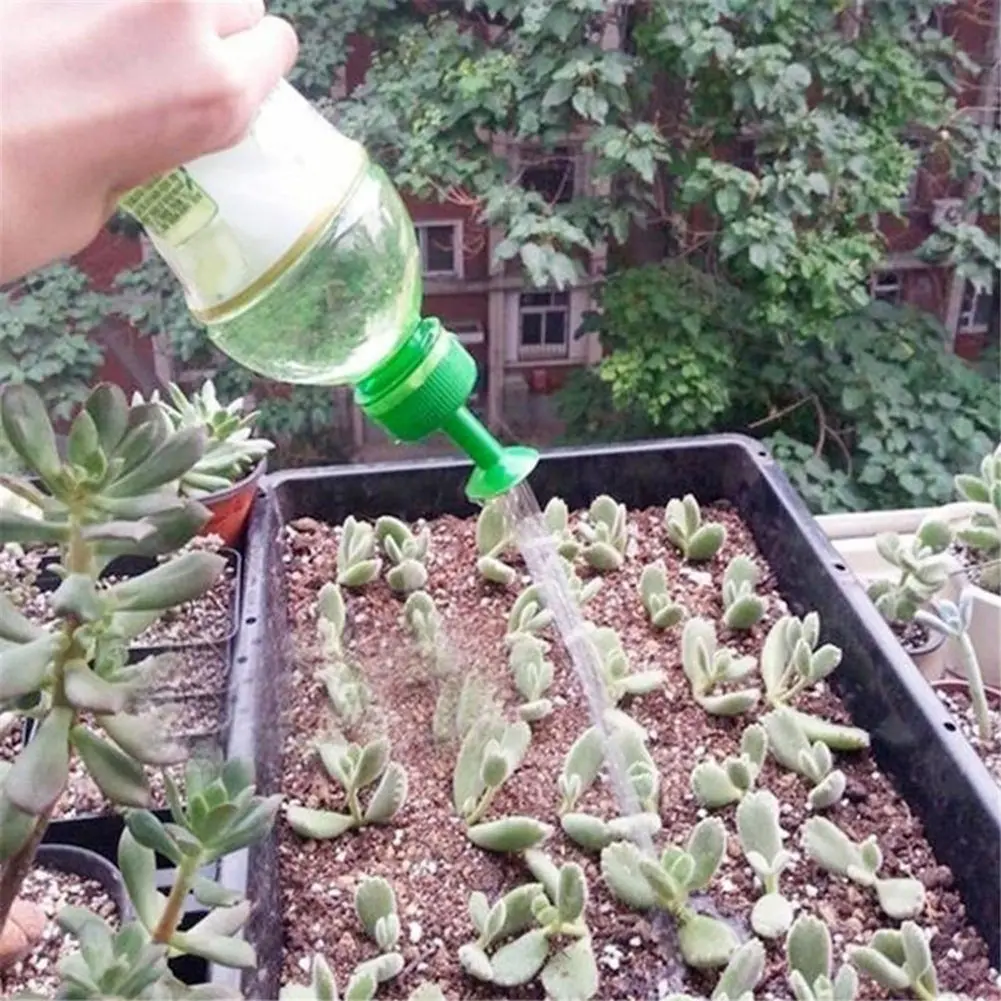 15-50PCS Easy to install Plastic Watering Nozzl Small Lightweight Watering Can Head Bottle Cap Design Flower Watering Nozzle