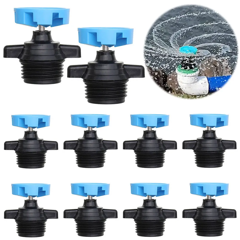 10pcs 360 Degree Automatic Rotating Sprinkler Heads 1/2 Inch Male Thread Irrigation Sprinkler Heads Automatic Rotation Nozzle