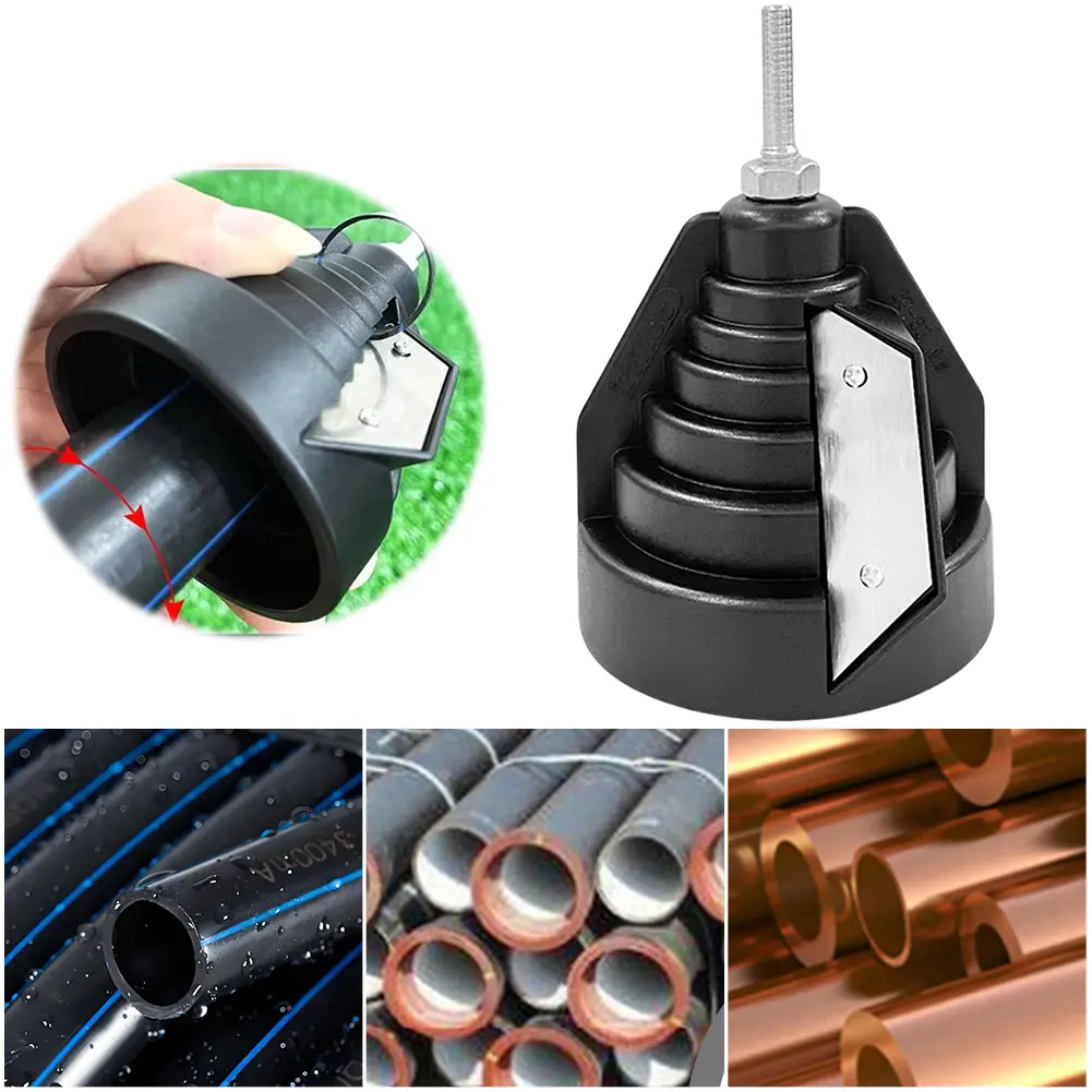 20-63mm PE Pipe Chamfer Tool Multi-Purpose Inner-Outer Tube Deburring Reamer PVC Deburring Machine for Smooth Bevels Perfect Fit