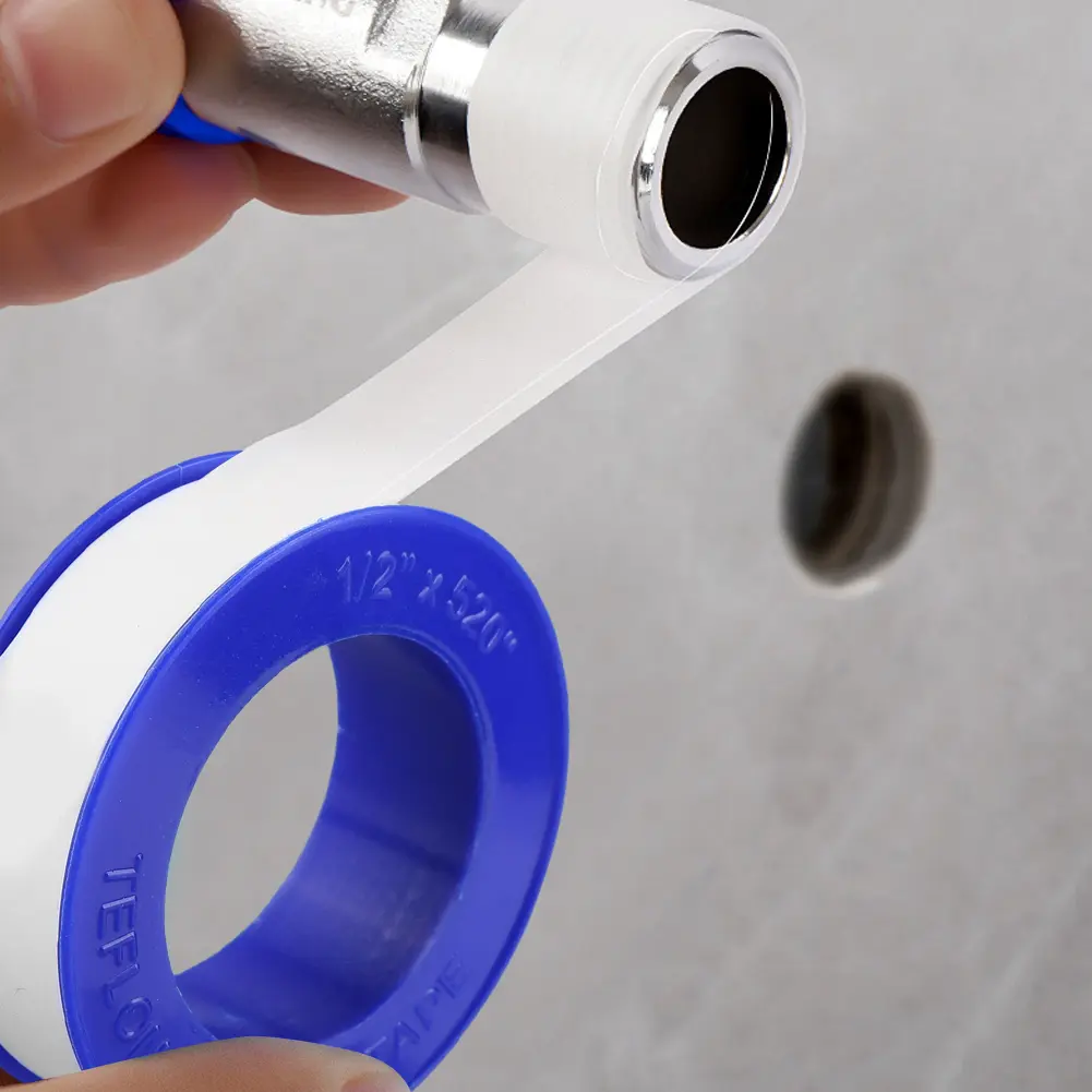 Plumbing Tape 520 Inch Length Water Pipe Sealing Tape 1/2 Inch Width Sealant Tape Multi-Function for Home Plumbing Pipe Sealing