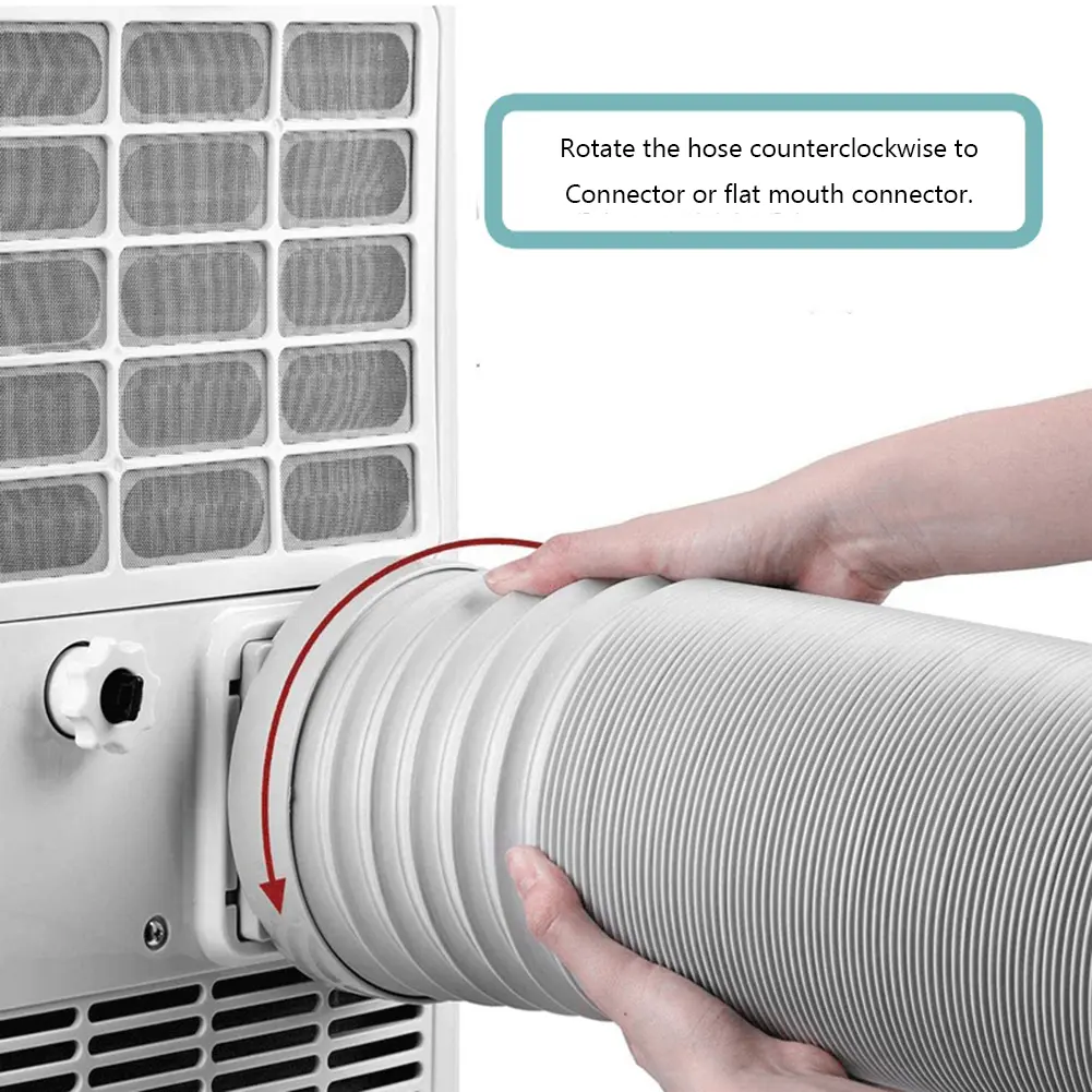 Universal Duct Extension Pipe Accessories Flexible Air Conditioner Exhaust Hose Duct Ventilator Pipe for Mobile Air Conditioning