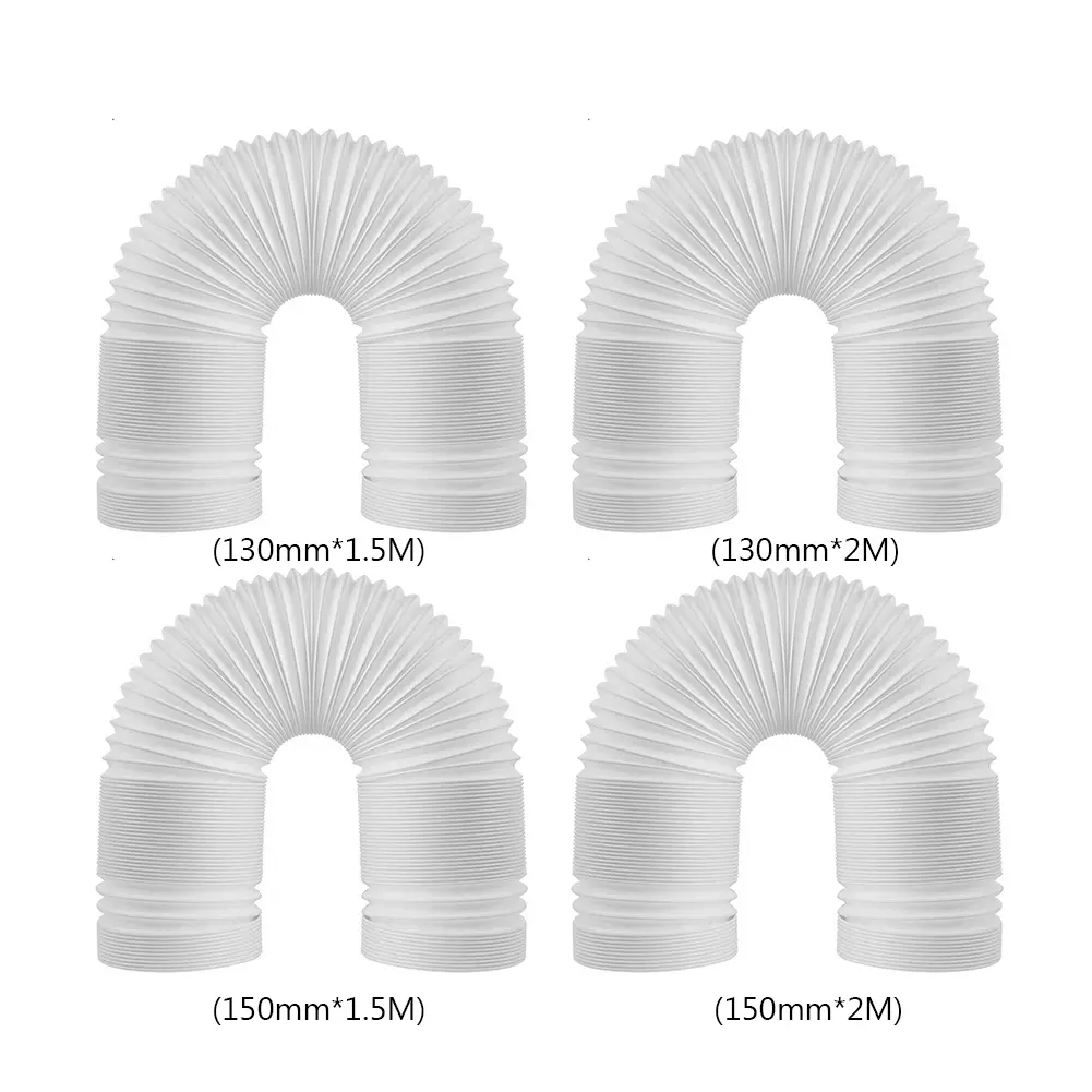 Universal Duct Extension Pipe Accessories Flexible Air Conditioner Exhaust Hose Duct Ventilator Pipe for Mobile Air Conditioning