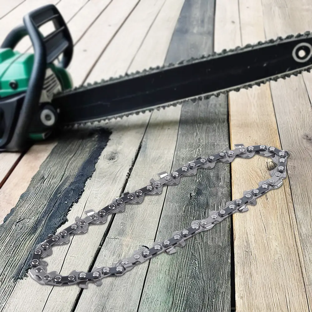 3-10Pc 4 Inch Mini Steel Saw Chain 28 Drive Links Replacement Chainsaw Saw Chain Electric Chainsaw Chain for Wood Branch Cutting