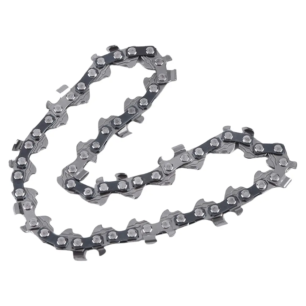 3-10Pc 4 Inch Mini Steel Saw Chain 28 Drive Links Replacement Chainsaw Saw Chain Electric Chainsaw Chain for Wood Branch Cutting