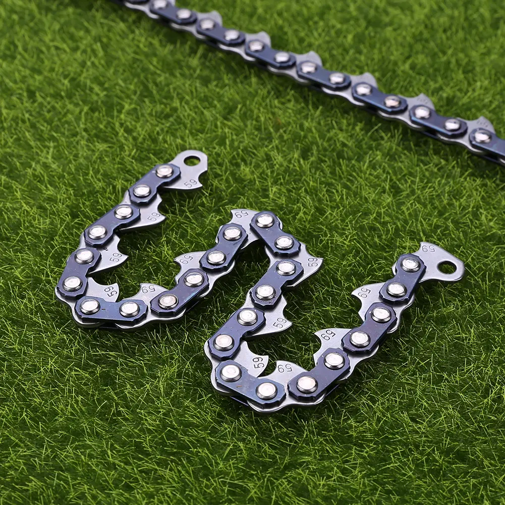 4-20PCS Trimmer Head Chain Wearproof Chain Replacement for Garden Lawn Mower Brush Cutter Brush Tool Brush Cutter Accessories