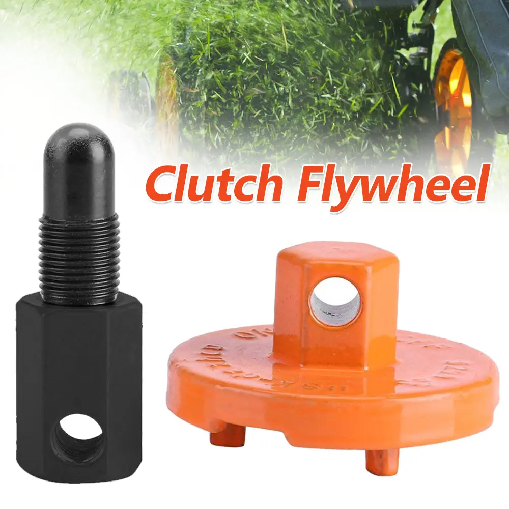 1Set Chainsaw Clutch Removal Tools Universal Piston Stop Clutch Flywheel Disassembly Wrench Chain Saw Clutch Disassembly Tool