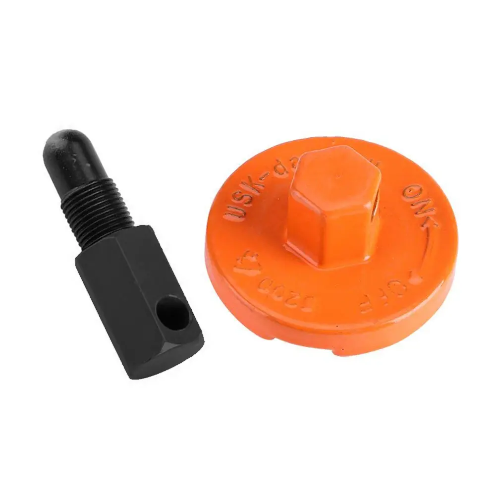 1Set Chainsaw Clutch Removal Tools Universal Piston Stop Clutch Flywheel Disassembly Wrench Chain Saw Clutch Disassembly Tool