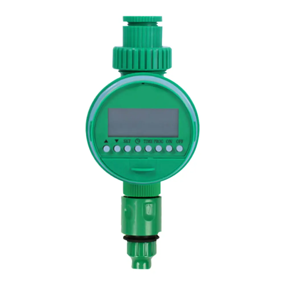 Water Control Clocker with LCD Display Garden Water Timer Automatic Outdoor Durable Green Portable Intelligent for Greenhouse