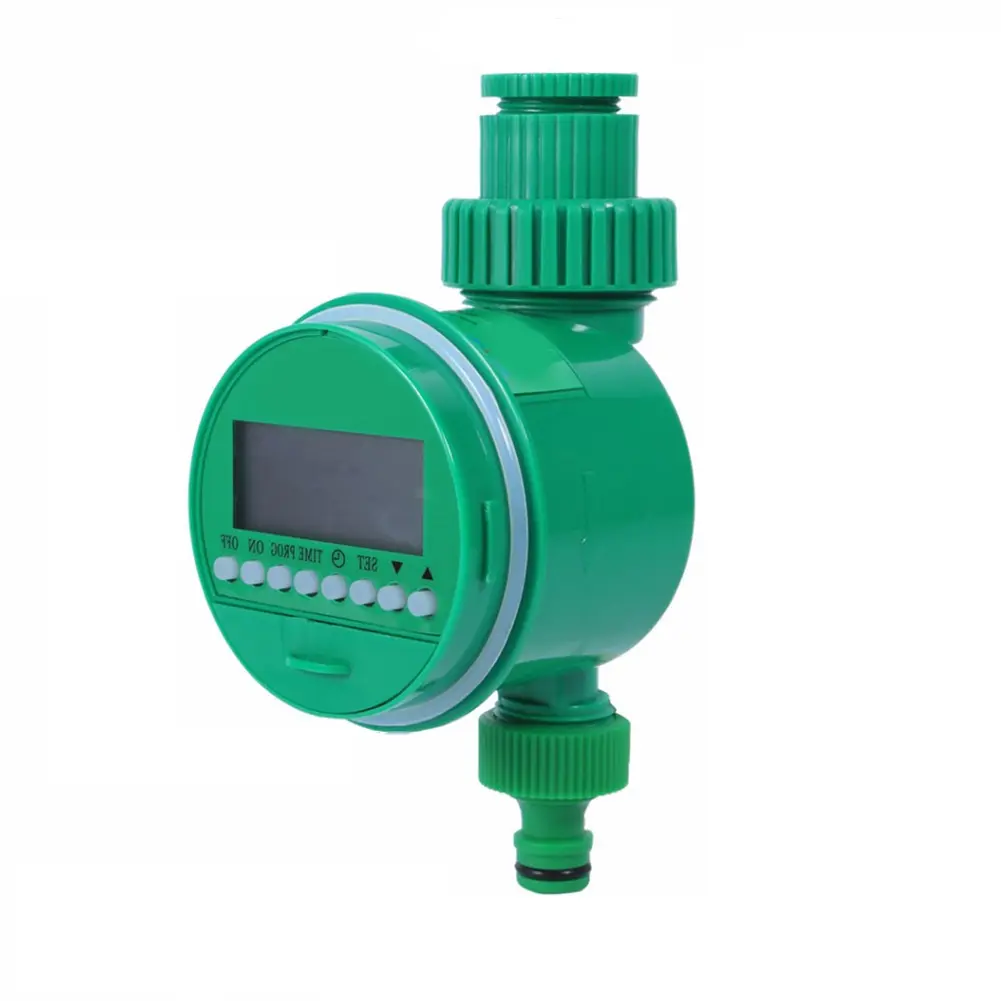 Water Control Clocker with LCD Display Garden Water Timer Automatic Outdoor Durable Green Portable Intelligent for Greenhouse