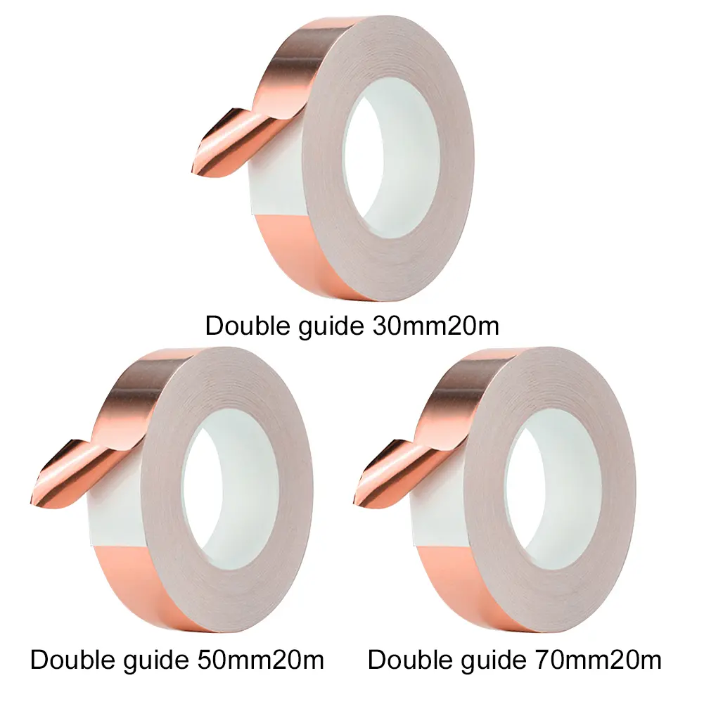 Copper Tape Against Snails 30/50/70mm Snail Protection Anti Snails Snail Repellent Copper Tape Snail Fence for Raised Bed Plants