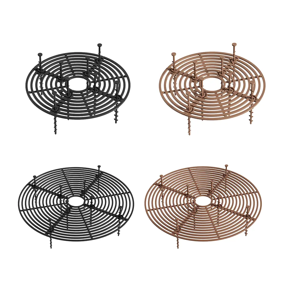 2-5PCS Plant Pot Soil Guard With Nails Plant Pot Grid Flower Pot Cover Baby Safety Mouse Garden Home Plant Protector Repel Cats