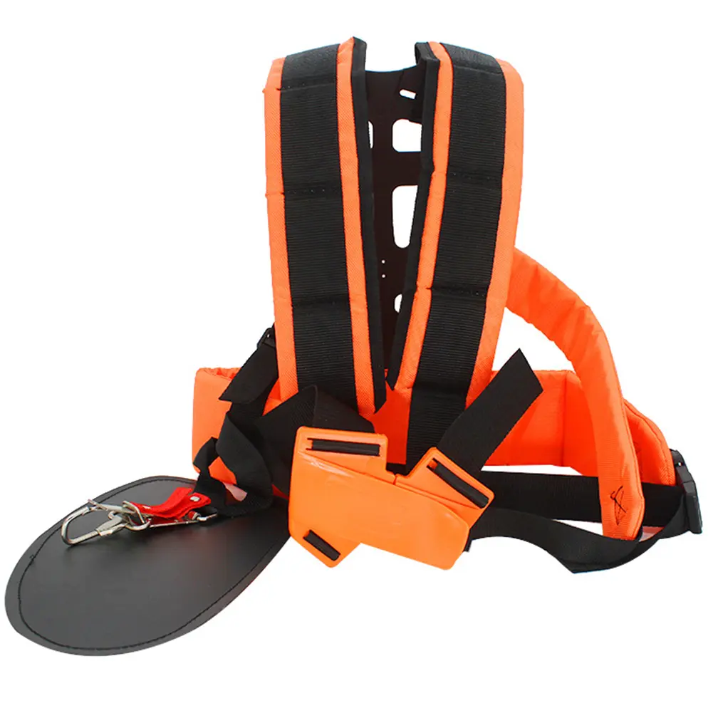 Double Shoulder Harness Comfortable Padded Belt Double Shoulder Strap Labor Saving Increase Safety for Brush Cutter Trimmer