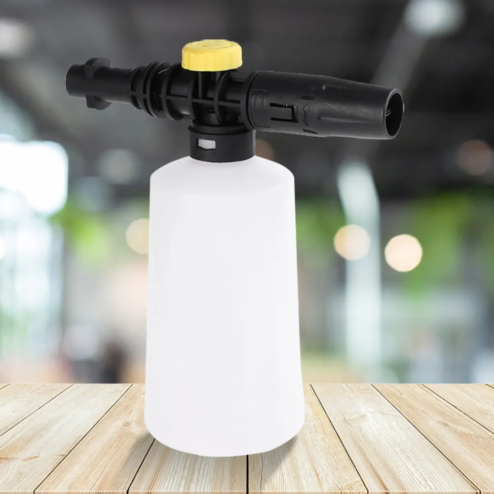 750ML Car Foam Washer Car Washing Kit Car Washing Foam Spray White Different Spray Mode for Karcher K2-K7 for Karcher K Series