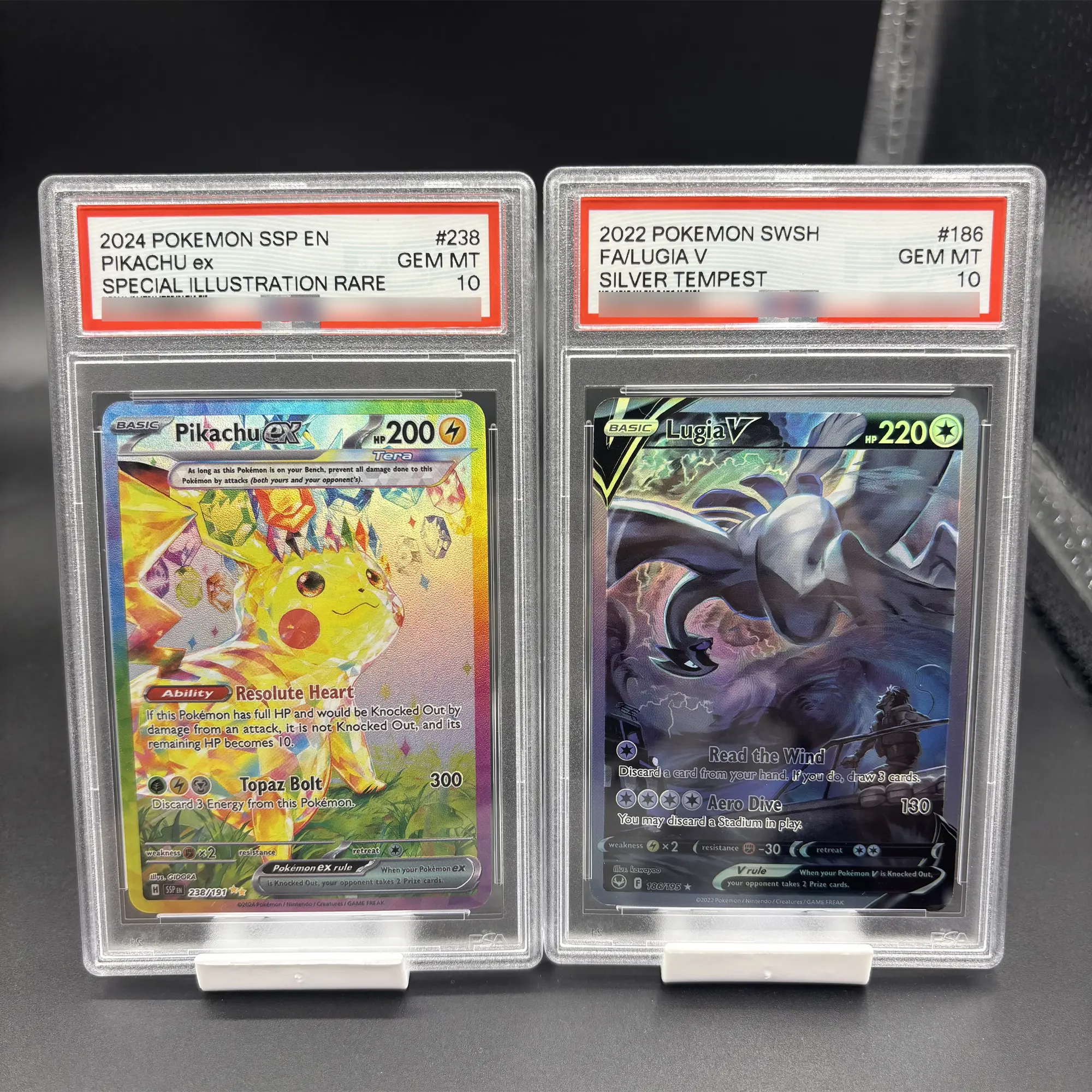 Diy PTCG Lugia Giratina Magikarp Mew 10Points Rating Card Charizard Latios Copy Version Game Anime Collection Cards Gift Toy