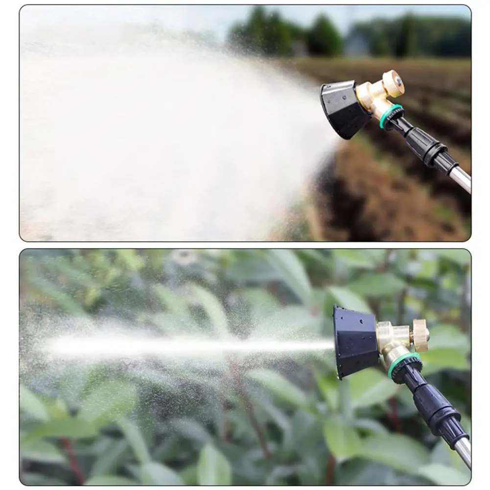 5-20PCS High Pressure Sprayer Nozzle Adjustable Agricultural Atomization Nozzle Agricultural Spray Nozzle Head for Watering