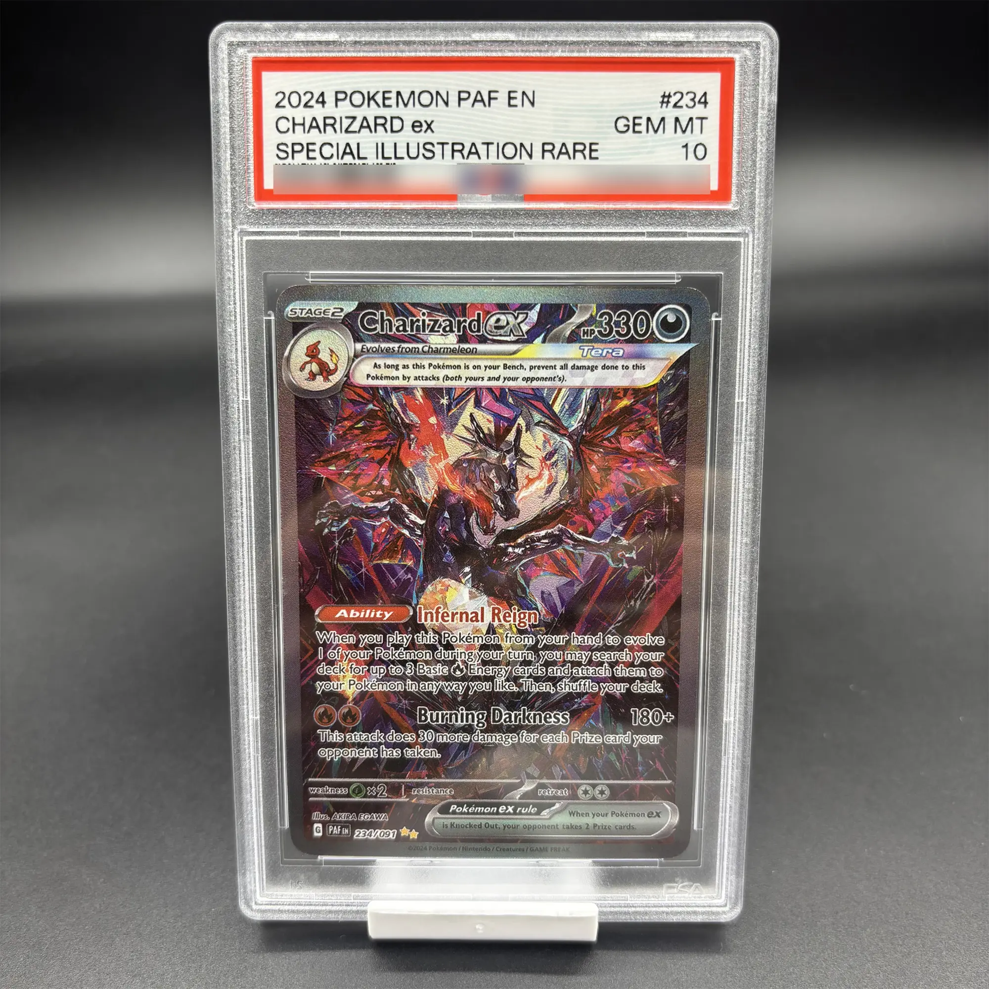 Diy PTCG Lugia Giratina Magikarp Mew 10Points Rating Card Charizard Latios Copy Version Game Anime Collection Cards Gift Toy