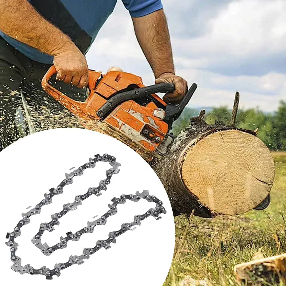 1-5PCS 10 Inch Steel Saw Chain Spare Parts 40 Drive Links Replacement Chainsaw Saw Chain Chainsaw Blades Electric Saw Accessory