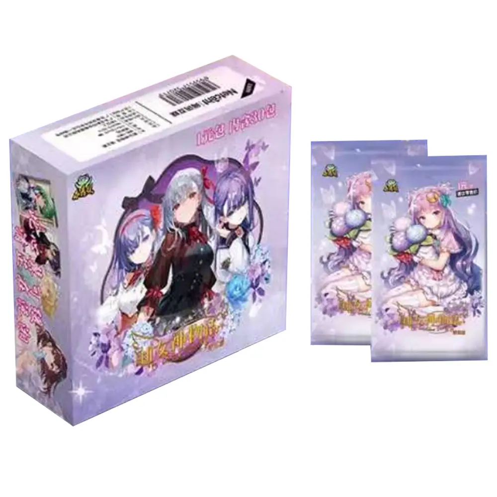 New Goddess Story Card Fufeng Chapter Colorful FlashCard Anime Character Collection Card Games Toys Child Gifts