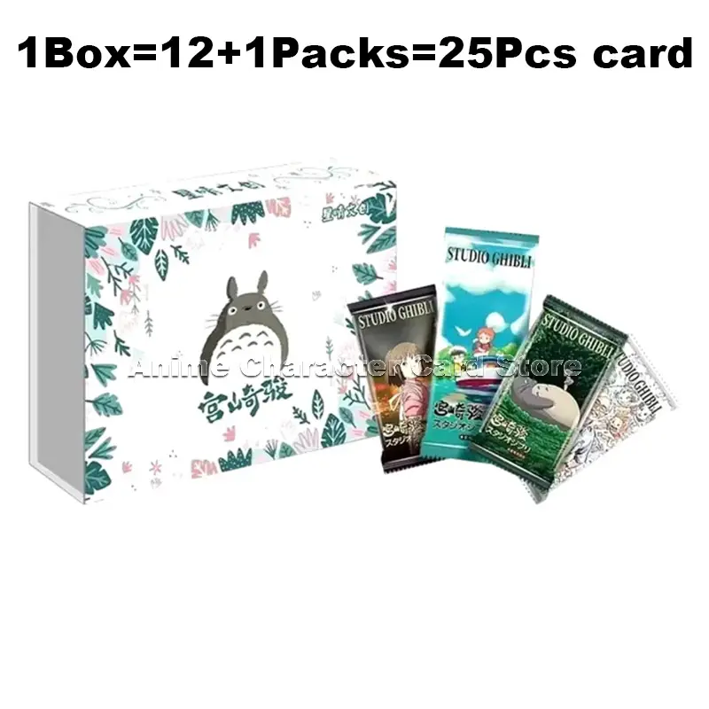 New Miyazaki Hayao Card Fairy Tales Classic Childhood Memories Cherished Children's Toy Birthday Gifts