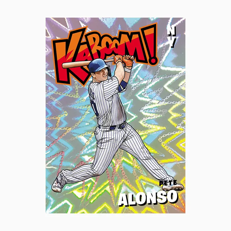Panini 2021 Prizm Kaboom Shohei Ohtani Mike Trout Aaron Judge Diy Homemade Baseball Star Trading Cards Birthday Gift Collection