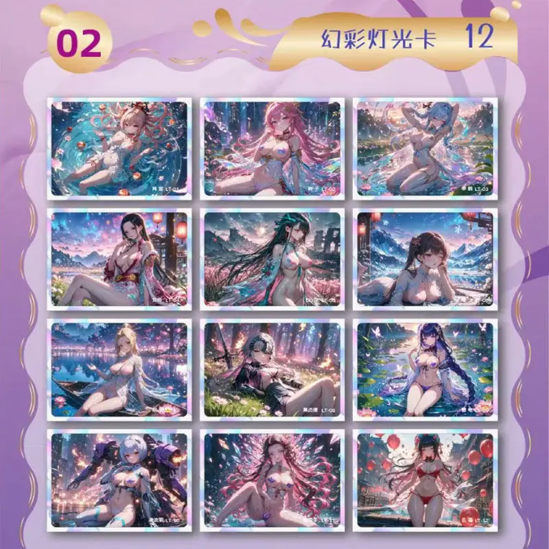 2025 Lastest No Doubt To Getting Wet Goddess Story Collection Card Waifu Booster Box Trading CCG TCG Doujin Toy And Hobbies Gift