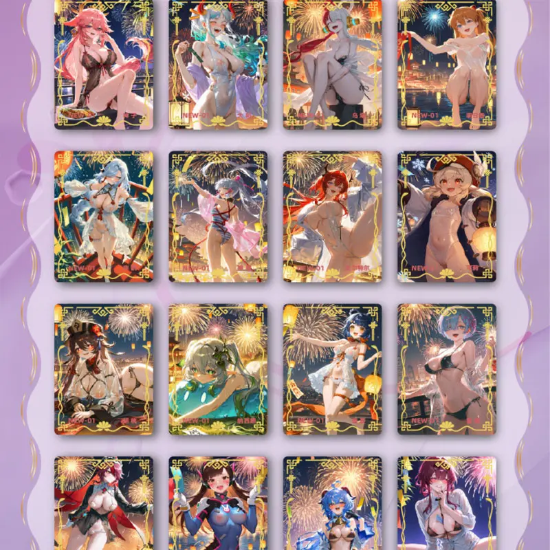 2025 Lastest No Doubt To Getting Wet Goddess Story Collection Card Waifu Booster Box Trading CCG TCG Doujin Toy And Hobbies Gift