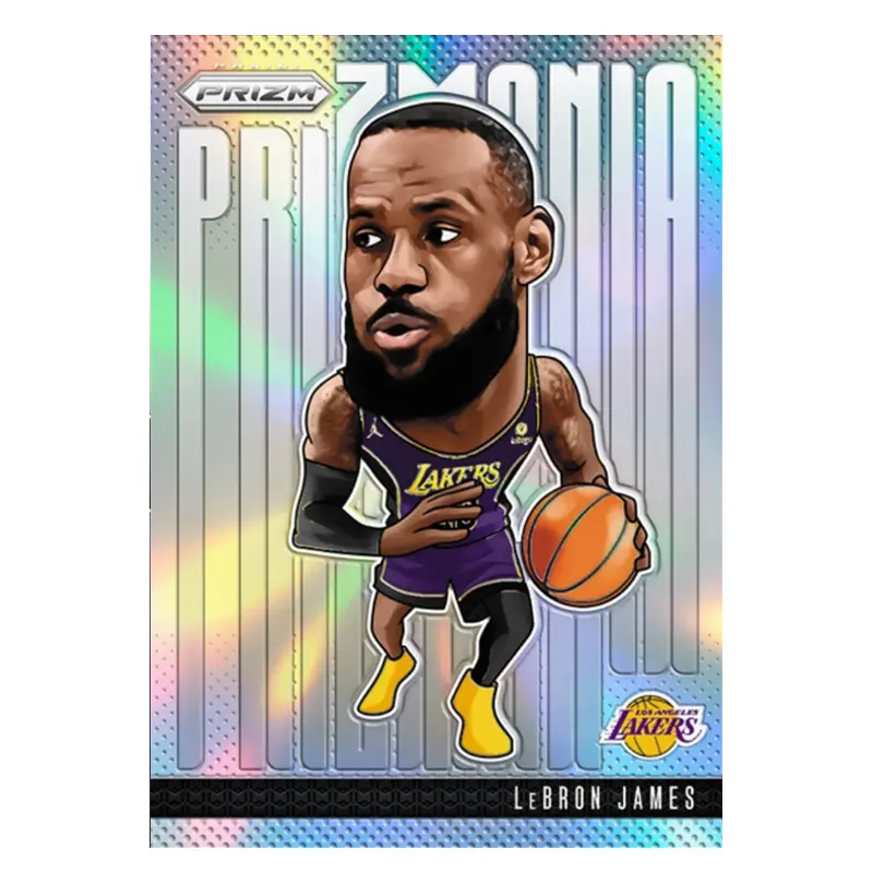 Panini Nba 2025 Prizm Prizmania Lebron James Wembanyama Curry Doncic Nikola Jokic Diy Basketball Star Trading Cards Gift Collect